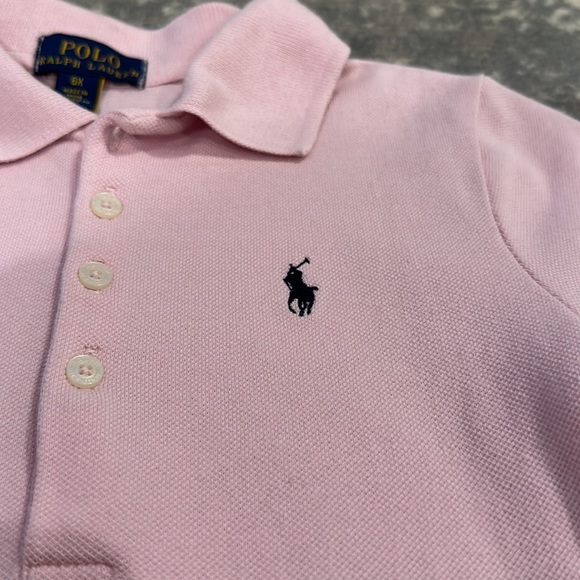 POLO RALPH LAUREN PINK KIDS DRESS SIZE 6X - Picture 3 of 7